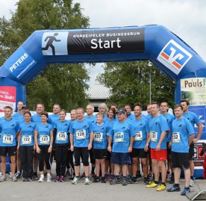 Startfoto Team Nordeifeler Businessrun 2015